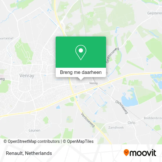 Renault kaart