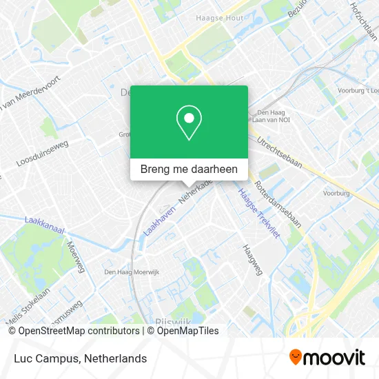 Luc Campus kaart