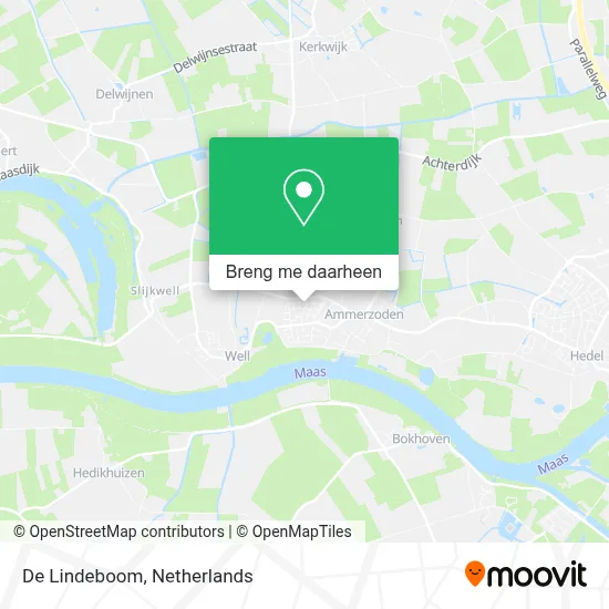 De Lindeboom kaart