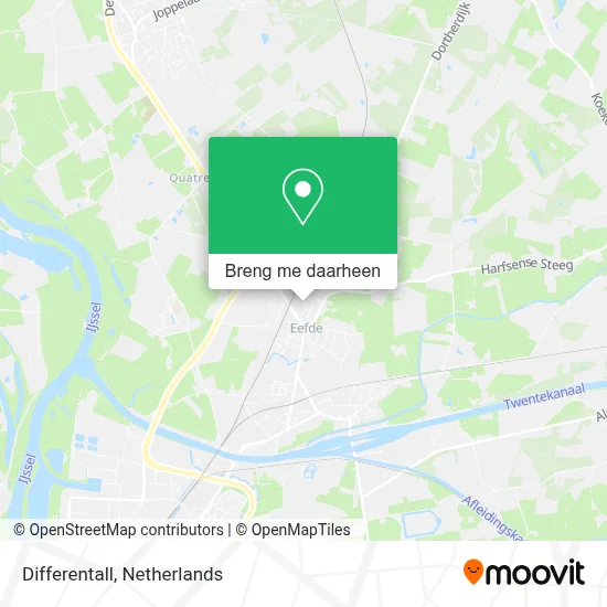 Differentall kaart