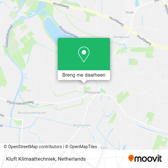 Kluft Klimaattechniek kaart