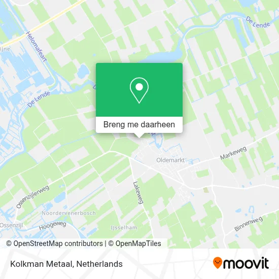 Kolkman Metaal kaart