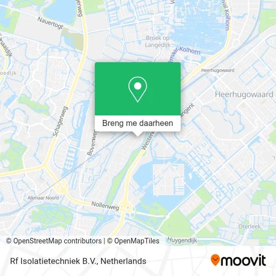 Rf Isolatietechniek B.V. kaart