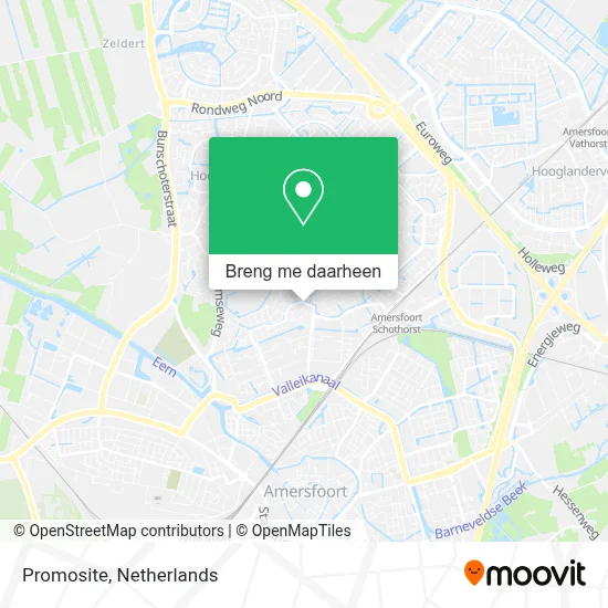 Promosite kaart