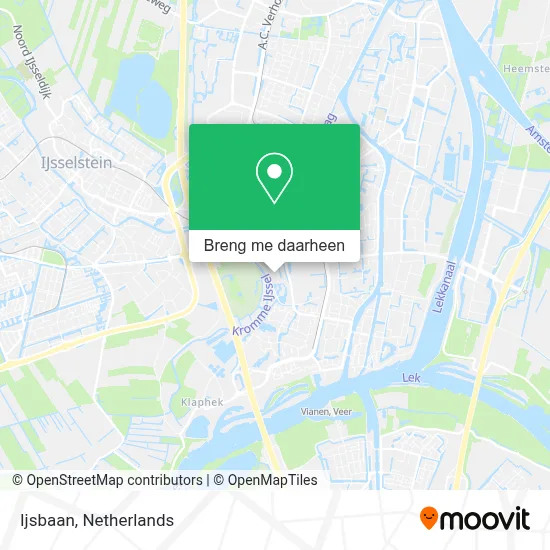 Ijsbaan kaart