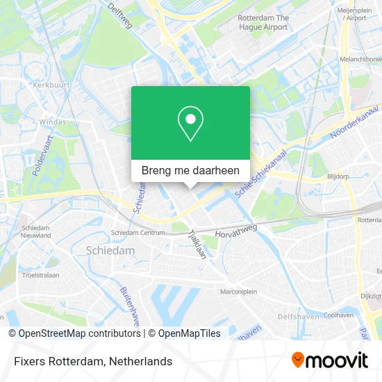 Fixers Rotterdam kaart
