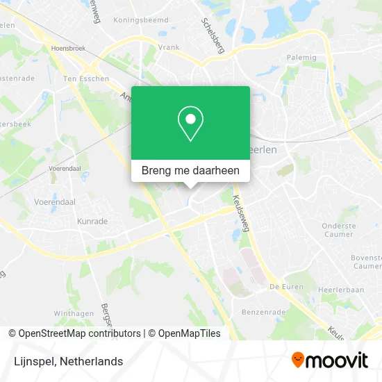 Lijnspel kaart
