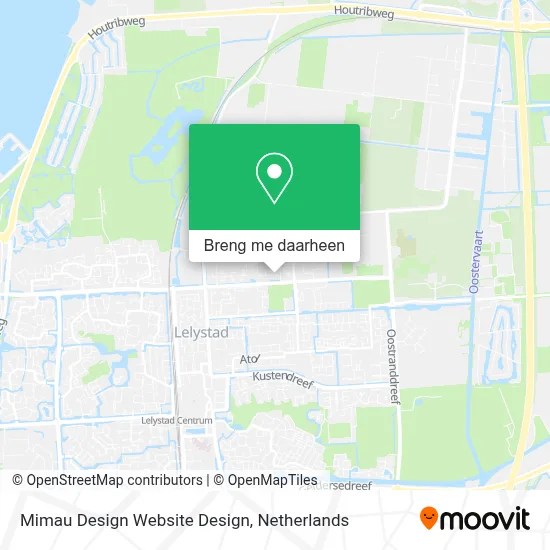 Mimau Design Website Design kaart
