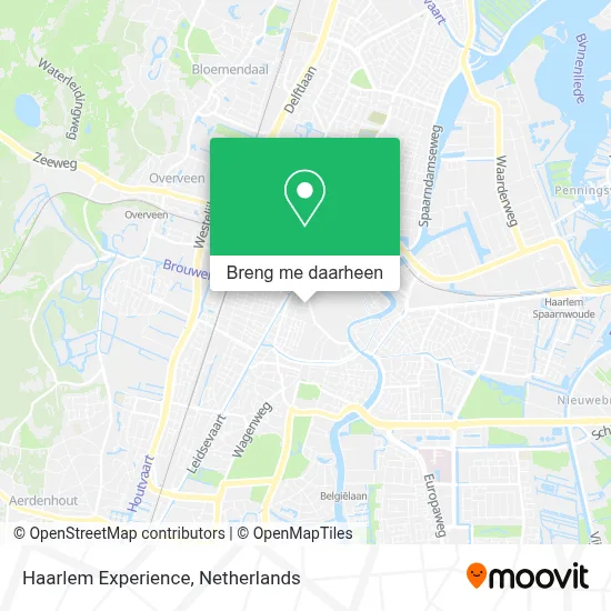 Haarlem Experience kaart