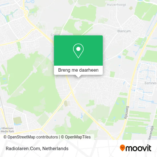 Radiolaren.Com kaart