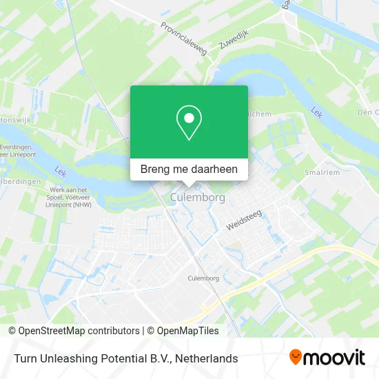 Turn Unleashing Potential B.V. kaart