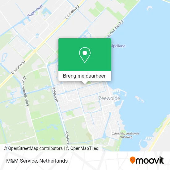 M&M Service kaart