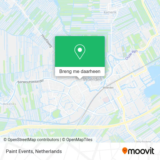 Paint Events kaart