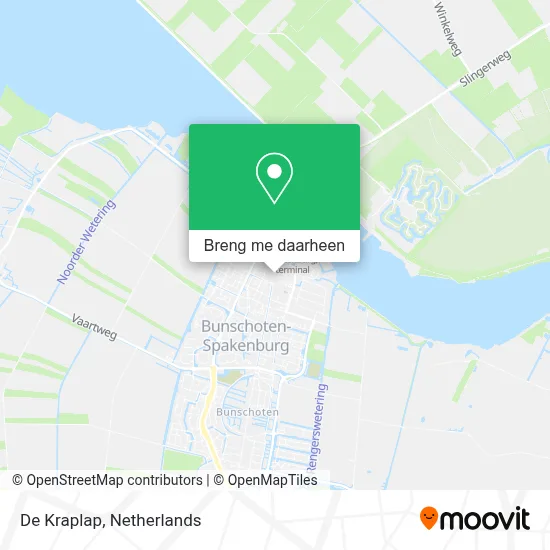 De Kraplap kaart