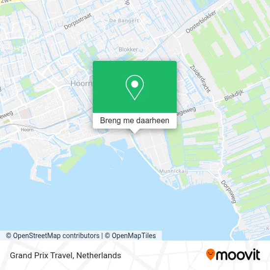 Grand Prix Travel kaart
