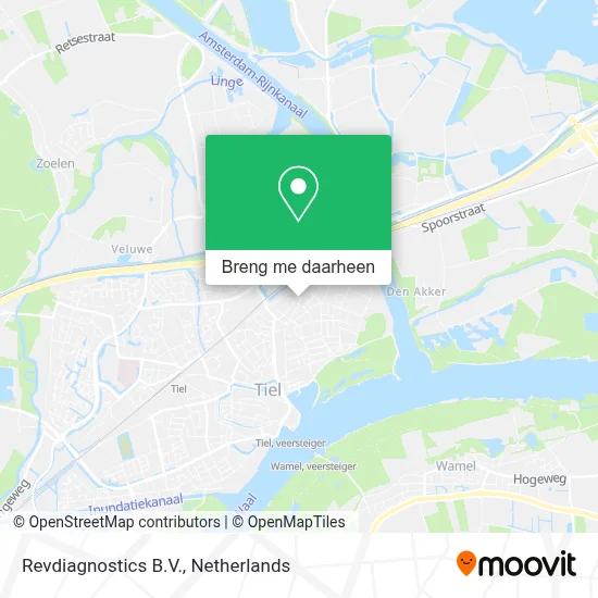 Revdiagnostics B.V. kaart