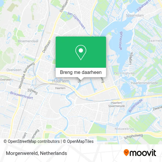 Morgenwereld kaart
