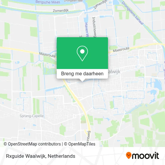 Rxguide Waalwijk kaart