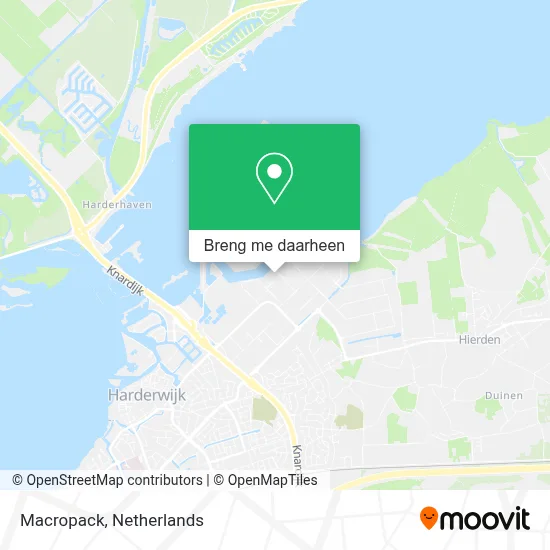 Macropack kaart