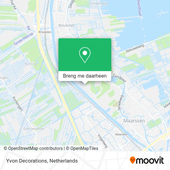 Yvon Decorations kaart
