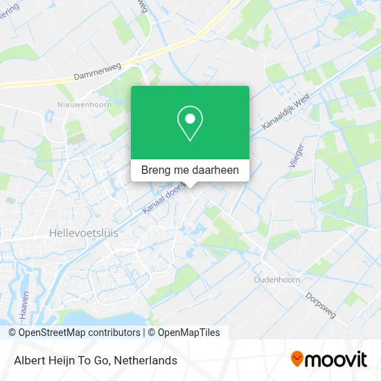 Albert Heijn To Go kaart
