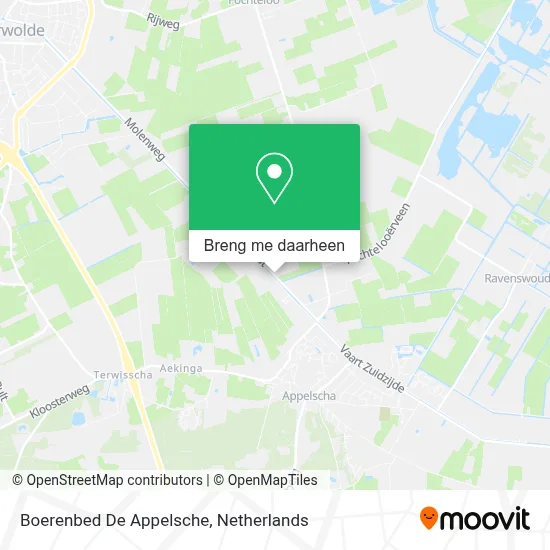 Boerenbed De Appelsche kaart
