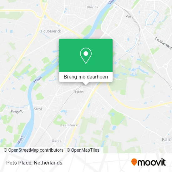 Pets Place kaart