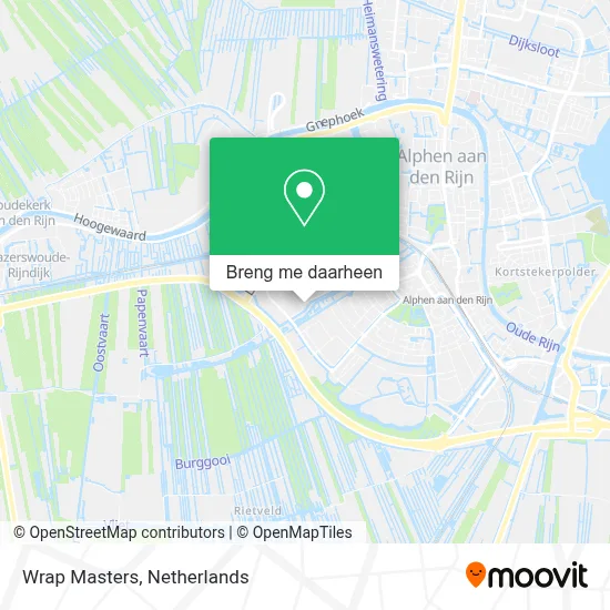 Wrap Masters kaart