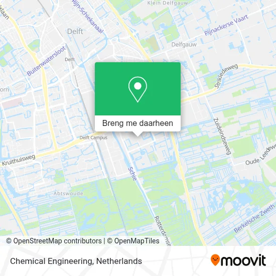 Chemical Engineering kaart
