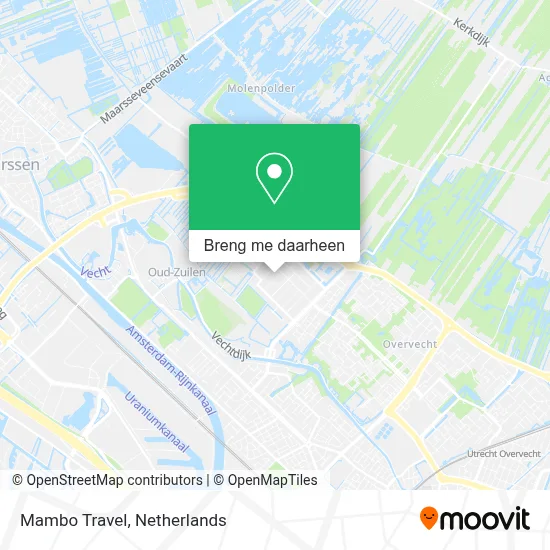 Mambo Travel kaart