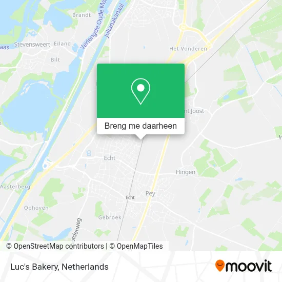 Luc's Bakery kaart