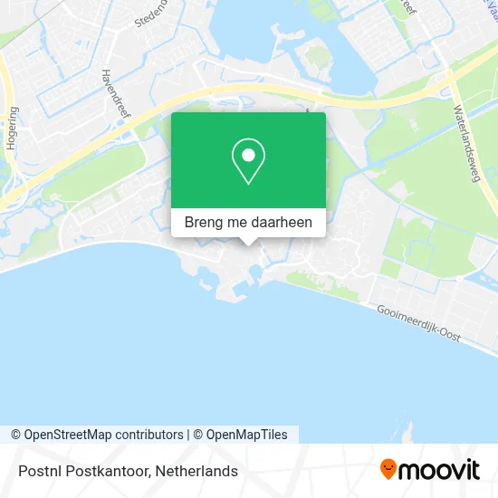 Postnl Postkantoor kaart