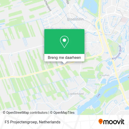 F5 Projectengroep kaart