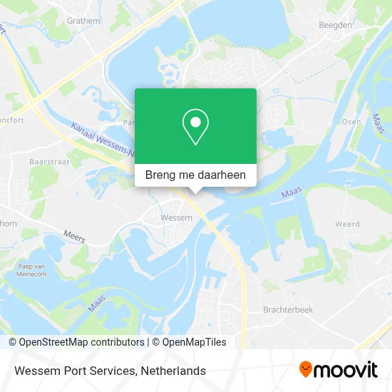Wessem Port Services kaart