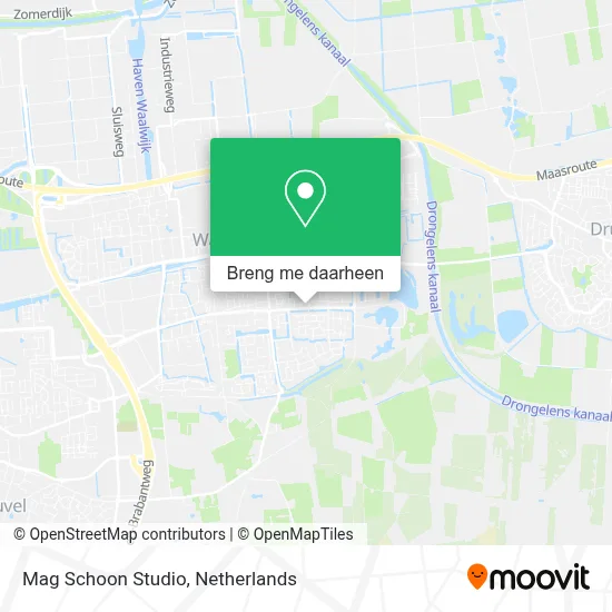 Mag Schoon Studio kaart