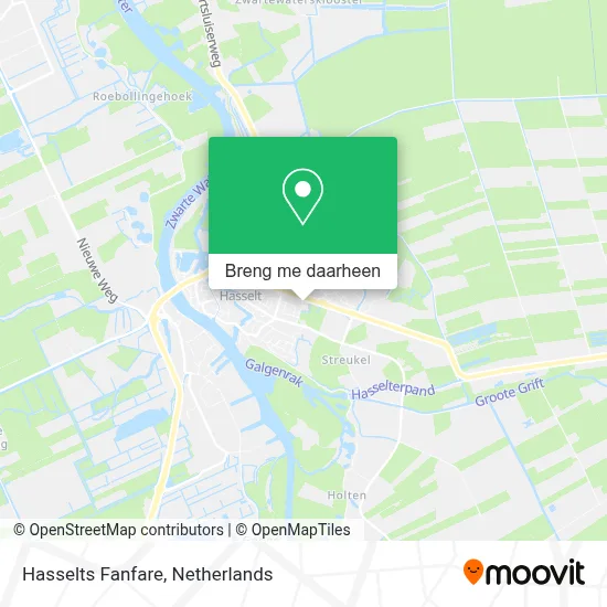 Hasselts Fanfare kaart