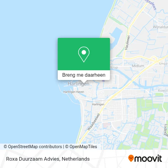 Roxa Duurzaam Advies kaart