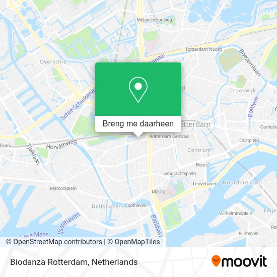 Biodanza Rotterdam kaart