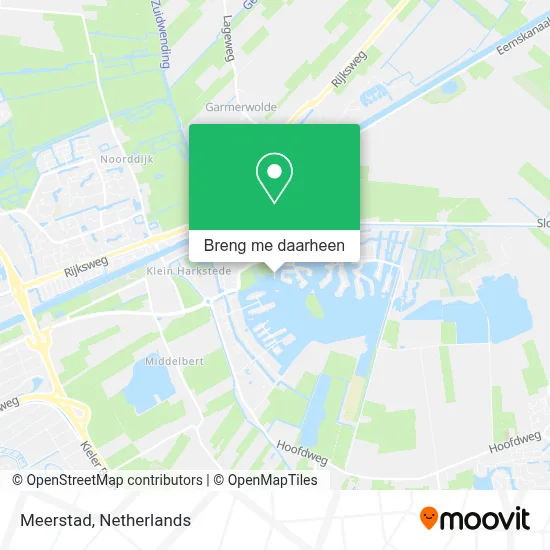 Meerstad kaart