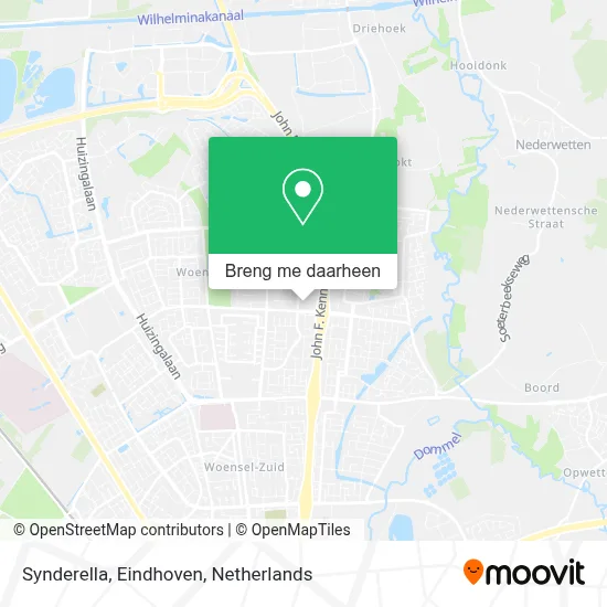 Synderella, Eindhoven kaart