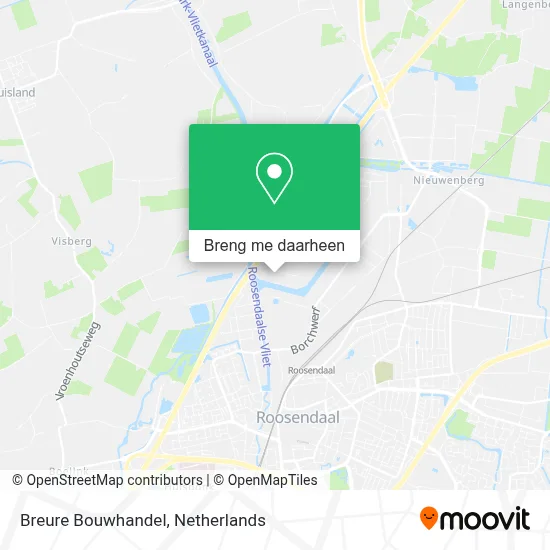 Breure Bouwhandel kaart