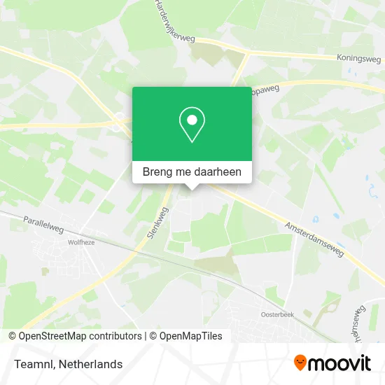 Teamnl kaart