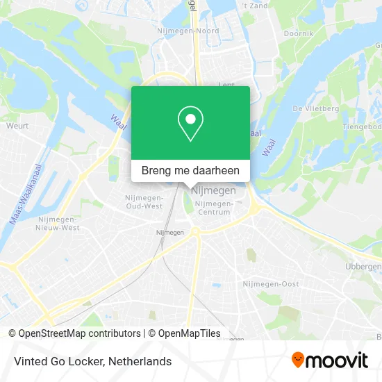 Vinted Go Locker kaart