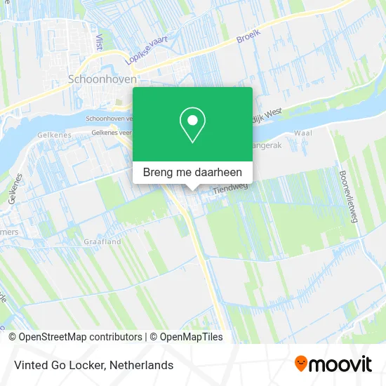 Vinted Go Locker kaart