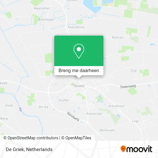 De Griek kaart