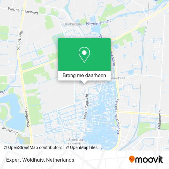 Expert Woldhuis kaart