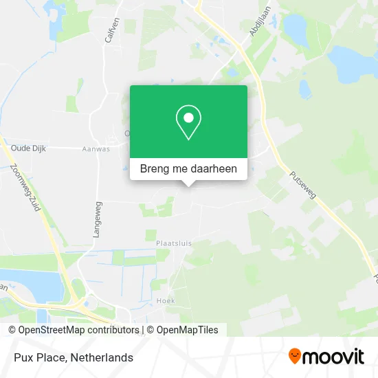 Pux Place kaart