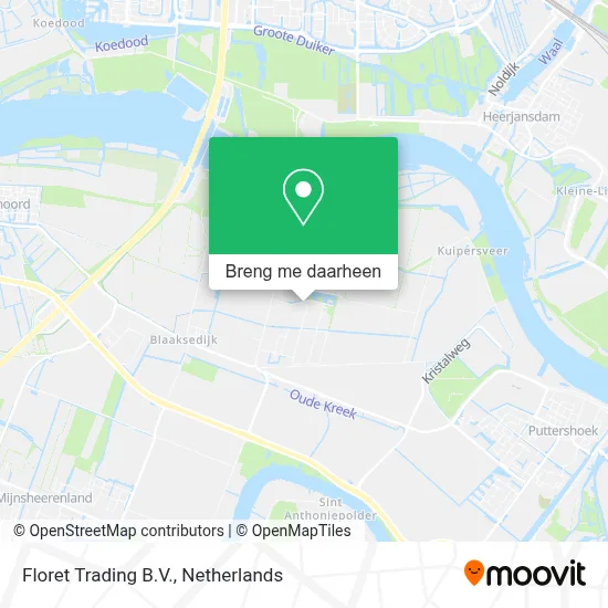 Floret Trading B.V. kaart