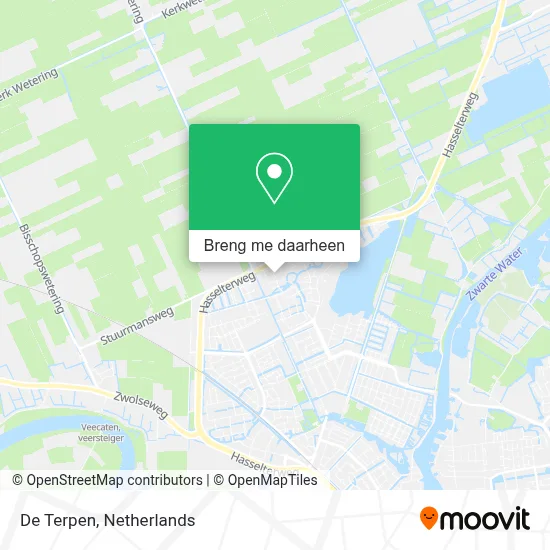 De Terpen kaart