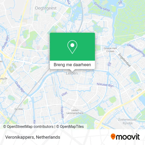 Veronikappers kaart
